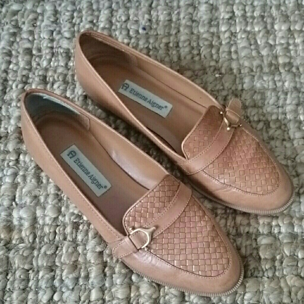Versatile Basketweave Leather Loafers